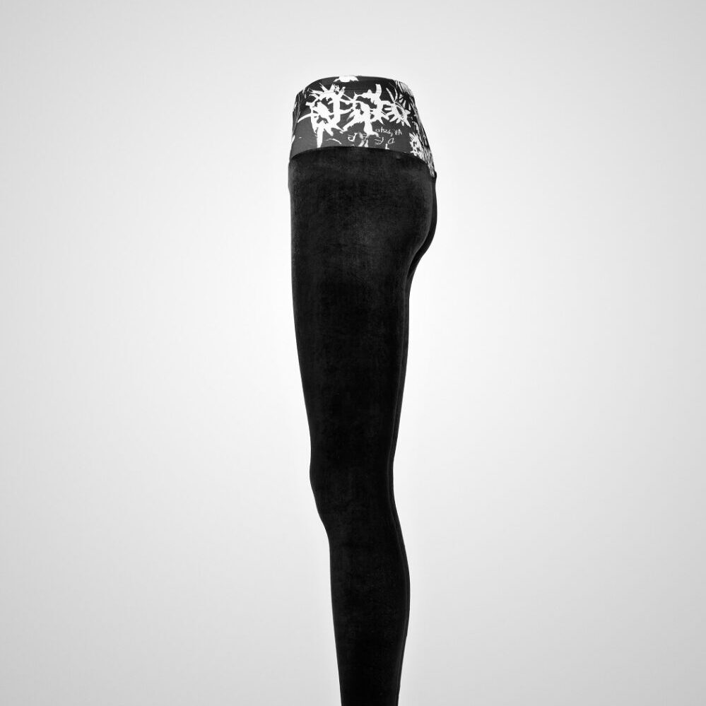 Legginsy SHANGRI LA Snow Obsydian2