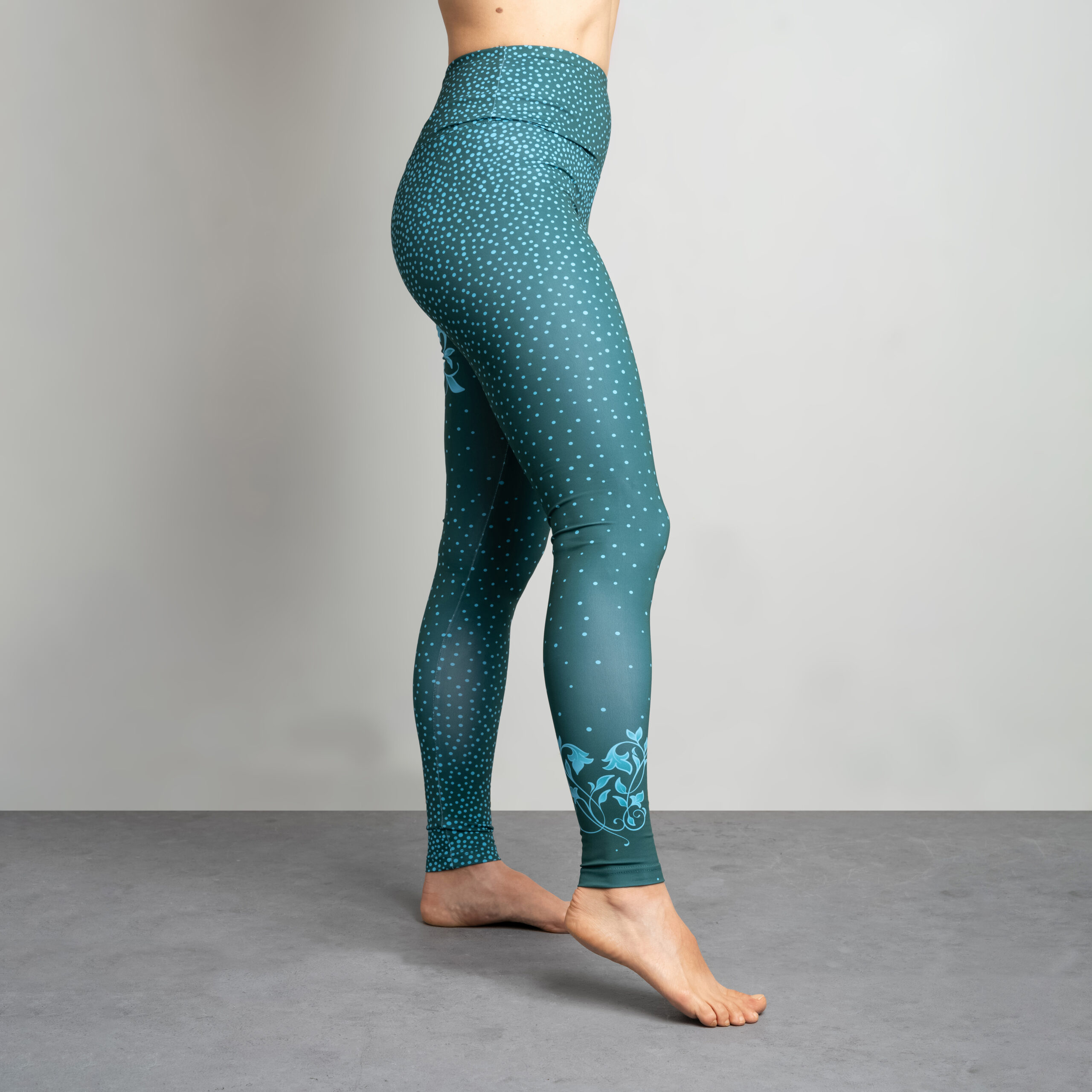 Legginsy TERRA Emerald bok