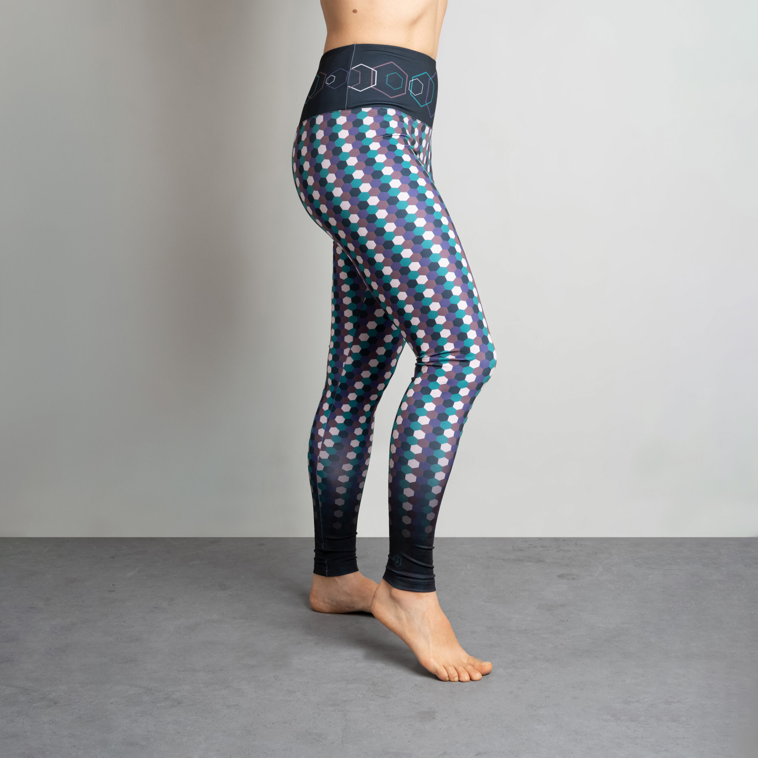 Legginsy HEXAGONKI Dust bok