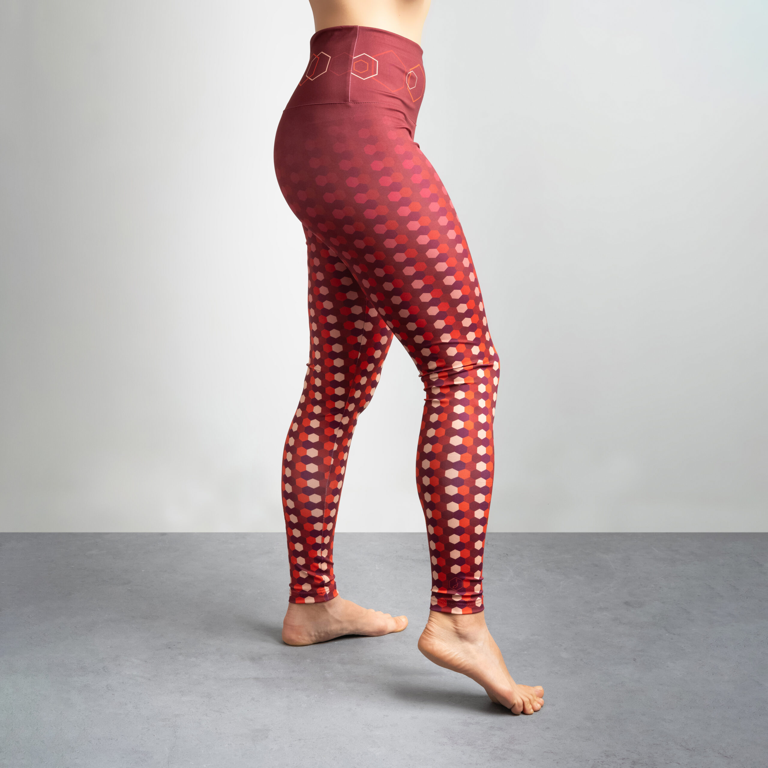 Legginsy HEXAGONki Autumn bok