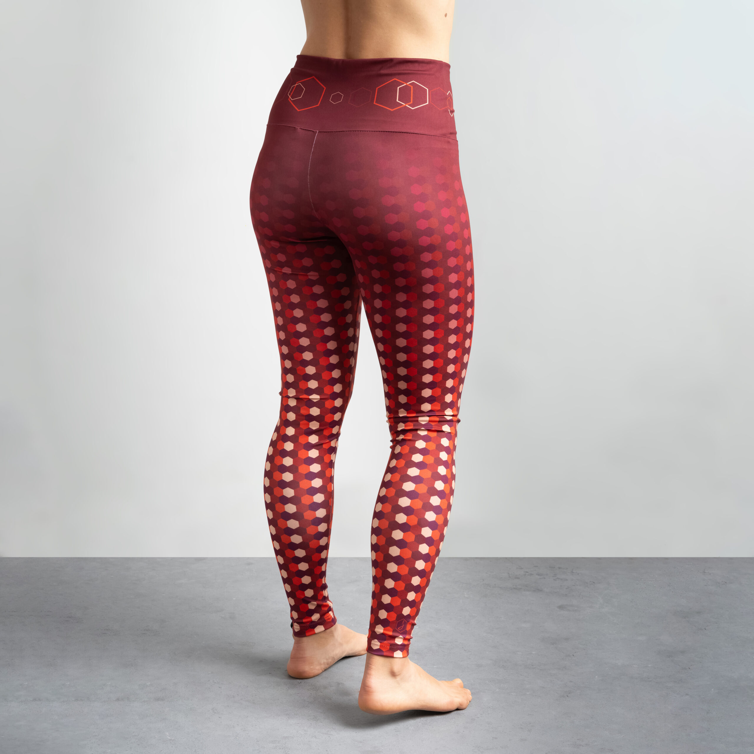 Legginsy HEXAGONki Autumn tył